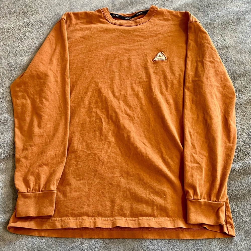 Orange PALACE Longsleeve Tee
